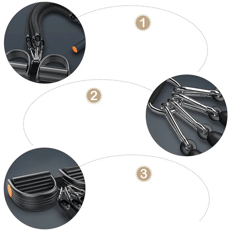 Devora FlexBand – Élastique de Fitness à Pédales